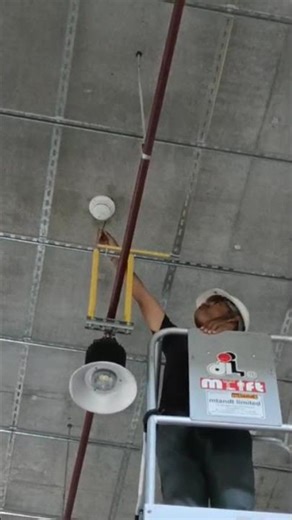 Fire sensor testing #camerawaleengineer #cctvservice