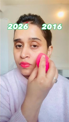 2016 vs. 2026: The Blush Evolution 🌸 #fixwithher #makeup #2016vs2026 #blushhack