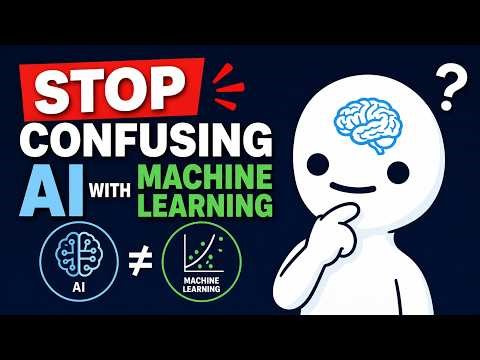 AI vs. Machine Learning Explained in 180 Seconds