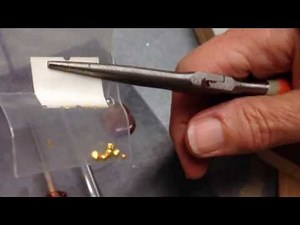 Lampwork Bead Tutorial: How to Do Gold Fuming On Soft Glass Part 1