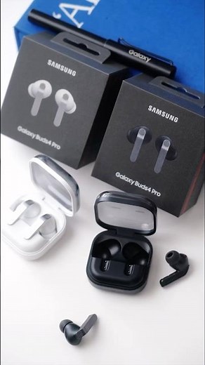 Samsung Galaxy Buds 4 Pro UNBOXING and Hands ON! (Both White and Black)