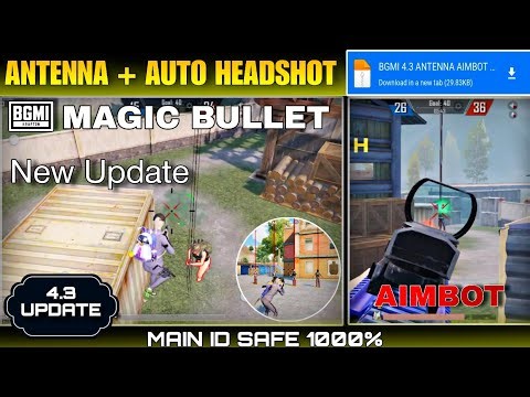BGMI 4.3 AIMBOT OBB | BGMI ANTENNA CONFIG FILE 4.3 | BGMI NO RECOIL CONFIG 4.3 | BGMI AIMBOT OBB 4.3
