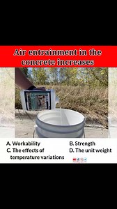 6.9K views · 21 reactions | Air entrainment in the concrete increases #civil_engineers_07 #trendingreels #concretework #reinforcedconcrete #civilengineeringlife #knowledge #construction #concreteconstruction #concretedesign #civilengineering #civilengineer #civilengineeringstudent | Civil Engineers 07 | Facebook