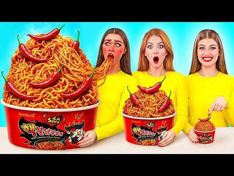 Big, Medium and Small Plate Challenge | Funny Kitchen Tricks by Multi DO Challenge