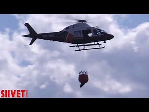 AW 119 Ke Koala Helicopter Flight Display With Aerial firefighting - FinAF 100 Years