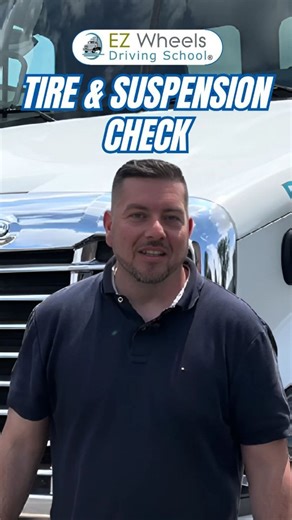 🛠️ Tire & Suspension Check Inspect like a pro: no leaks, no damage, no looseness. Safety starts with the details—every bolt, nut, and seal matters. Stay sharp on your pre-trip! Youtube Link! https://youtu.be/EjCPaZeuDZQ #TruckInspection #CDLSchool #PreTripInspection #TruckSafety #DriverTraining #EZWheels #CDLExamPrep #RoadReady #TruckingLife #TruckMaintenance | E-Z Wheels Driving School