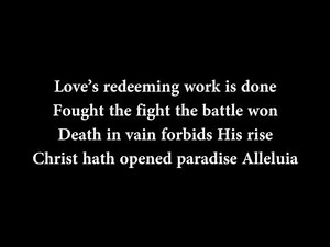 Christ the Lord Is Risen Today - from The Hymns Project (Lyric Video)