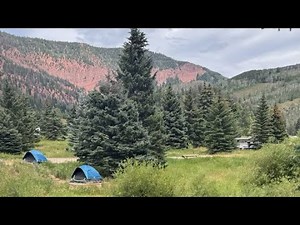 Colorado camping at Sylvan Lake State Park #food#camping#braai#grilling#nature
