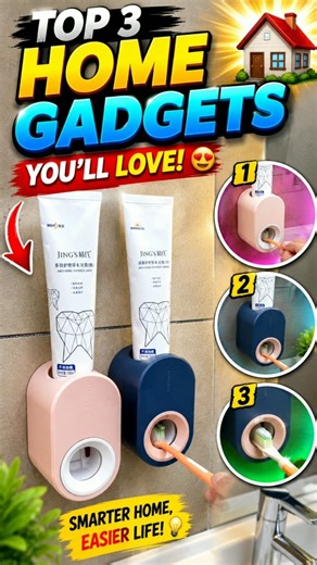 🏠✨ Top 3 Home Gadgets You’ll LOVE! 😱 #homegadgets
