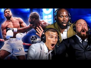 Anthony Joshua vs Daniel Dubois - INSANE Pain Game Reactions 🥊