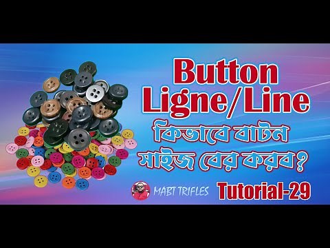 Button Ligne Size Measurement: How to Calculate Button Size in Ligne | Button Sizing Guide