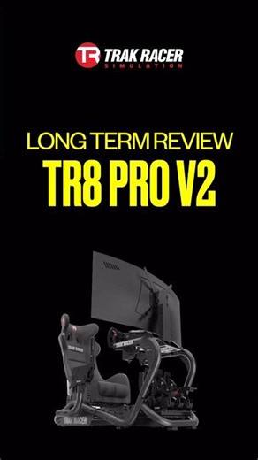 6 months with the TR8 Pro V2. What rig are you running right now? 🤔 #trakracer #tr8 #simracing