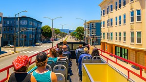 San Francisco Sightseeing Bus Tour – Golden Gate Bridge & Iconic City Landmarks