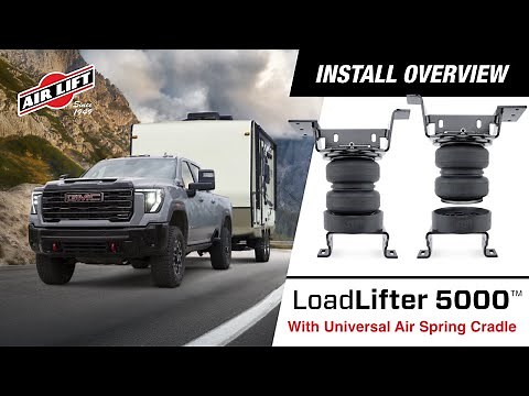 Air Lift Install 88408: 2024+ Chevy Silverado ZR2 / GMC Sierra 2500 AT4X LoadLifter 5000 Air Springs