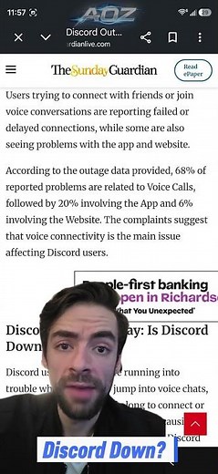 Discord Voice Channels Down