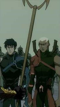 Lex Luthor and Deathstroke fight the Atlanteans - Justice League: The Flashpoint Paradox