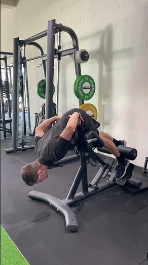 Hip Extension, Single Leg, Roman Chair