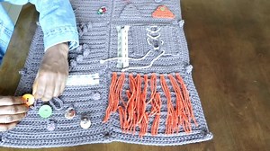 Crochet Fidget Blanket Pattern: Sensory Activity for Dementia (PDF Pattern) - Etsy Australia