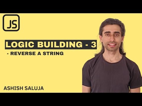 Javascript JS Coding Practice 3 - Reverse a String - Hindi