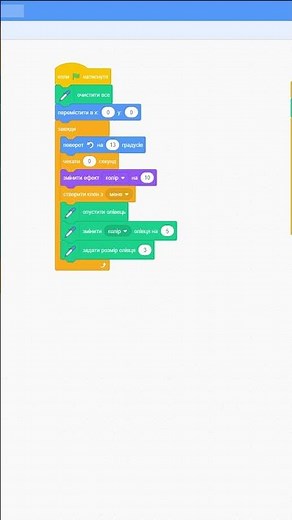 Веселка в Scratch | Scratch draw shapes