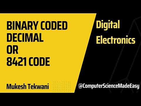 Binary Coded Decimal (BCD) or 8421 Code with Solved Examples