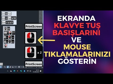 CARNAC🔥 Keystrokes display view Program that shows keyboard and mouse keystrokes on the screen