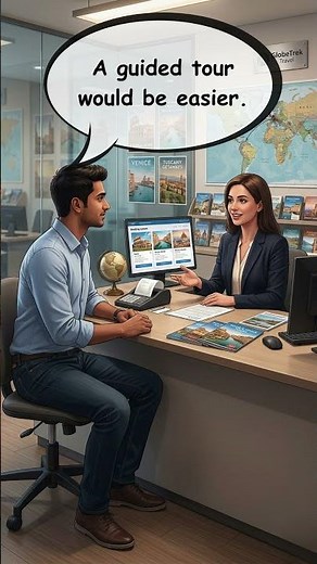Spoken English Practice | Booking a Trip