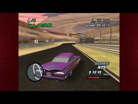 Cars: The Video Game (GameCube Modding) Mater-National Stadium Race #1 | Dolphin Emulator