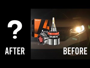 How to Install Honda Civic Headlight Bulbs | SEALIGHT H11 LED Unboxing Review