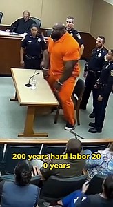 15K views · 69 reactions | Man sentenced to life imprisonment plus 200 years in a U.S. state prison, with hard labor  #kingsguard #horseguardsparade #kingstroop #CourtroomCCTV #inmateoutburst #ViralCourtroom | Nani Scarlet2 | Facebook