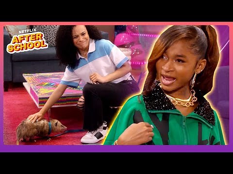 Lay Lay's New Pet Possum?! 🐭 That Girl Lay Lay | Netflix After School