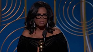 Oprah Sends Message To Women About Men At Golden Globes: "Their Time Is Up"