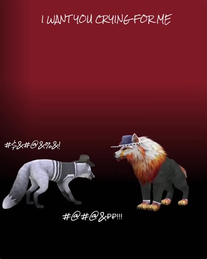 ::🐺🇺🇲::I want you cry crying for me | о да, мне нравится ✌️|#flood #Animation #wildcraft #Анимация @||~Buko~[she/her]||