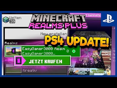 How to make a PS4 REALM in Minecraft! - Minecraft PS4 Realms & Server