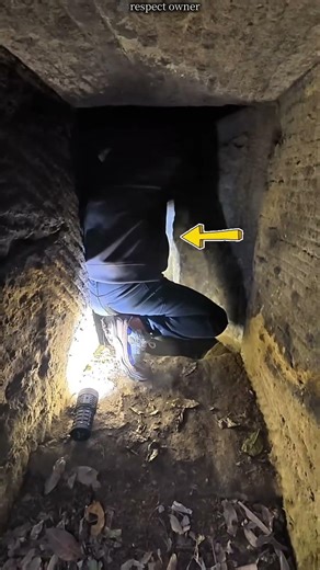 This 100-year-old house was hiding something terrifying #shortvideo
