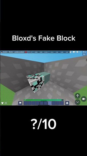 Bloxd's fake block..?