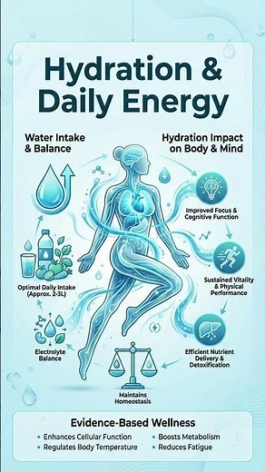 Hydration & Daily Energy: Why Water Intake Matters