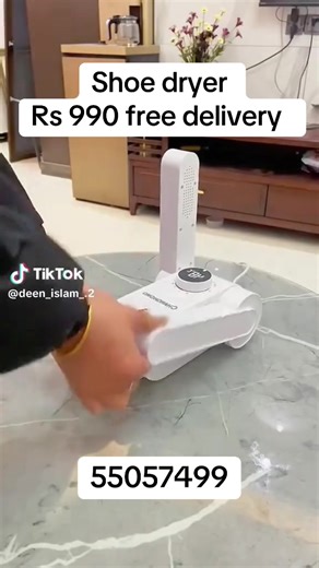 Shoes/socks dryer with timer Removes odor and dry your shoes and sockss quickly Rs 990 only free delivery all over mauritius #mauritius🇲🇺 #shoedryer #winter #rainyday #fypp