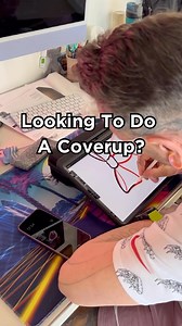 🖋️ Thinking About a Cover-Up? Here’s What You Need to Know! ✨ Can any tattoo be covered up? 👉 Not always. It depends on the size, density, age, placement, and complexity of the new design. Some tattoos are easier to work with than others. ✨ How much of the original tattoo will still show through? 👉 Busy designs with texture and linework work best. Solid black isn’t great at hiding things—busy patterns are better at disguising old ink. ✨ Do cover-ups have to be larger than the original tattoo?