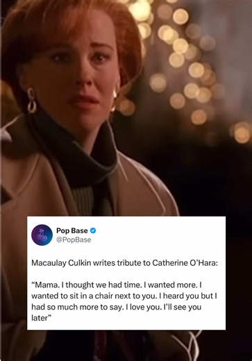 Macaulay Culkin has paid tribute to his on-screen mother Catherine O’Hara #macaulayculkin #catherineohara #homealone #fyp