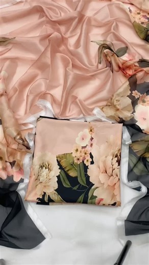 FOR ORDER: 923140132836 CODE: SWISS LAWN ROSES WITH BLACK PRICE••2999/- (UNSTICHED) with free delivery FABRIC: SWISS LAWN TROUSER: SWISS LAWN DUPATTA: SHAFOON FOR OTHER QUERIES DM US | RHH_Fabrics