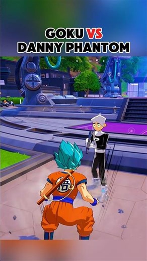 Goku Vs Danny Phantom #fortnite #goku #dannyphantom