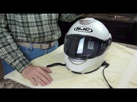 J&M Headset Installation in HJC Symax II