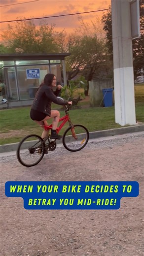 Bike Betrayal! Confident Ride Ends With an Epic Tumble 🤣💥 Confidence was high... until gravity had other plans! In this funny bike fail, a bold rider tries to balance on the back tire with full flair—only for her trusty bike to betray her mid-stunt. What starts as a confident move quickly turns into a hilarious tumble. This funny bike fail is proof that shortcuts don’t always end well. #funnybikefail #bikefail #epicfail #funnyfalls #bikecrash #bikebloopers #confidencefail #biketricksfail #funn