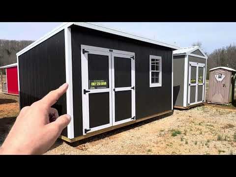 10x16 Cottage Storage Sheds For Sale in VA/NC 