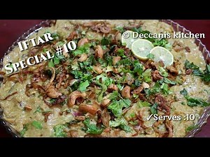 Hyderabadi Chicken Haleem/harees recipe for Ramadan