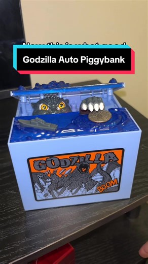 Godzilla Auto Piggybank: Hilarious Comedy Moment