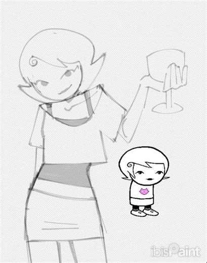 Roxy Lalonde Speedpaint #homestuck