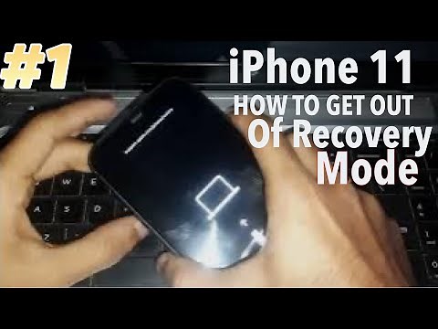iPhone 11 Stuck on Recovery Mode - How To EXIT Without Losing Data or iTunes