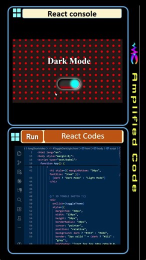 12: Dark Light ModeToggle | React JS Programming
